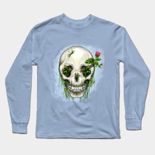 Skull and Roses Long Sleeve T-Shirt